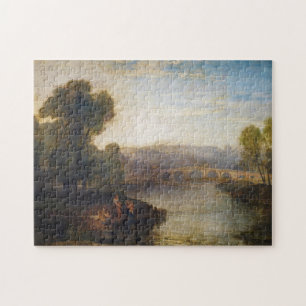William Turner - View of Richmond Backe and Bridge Pussel