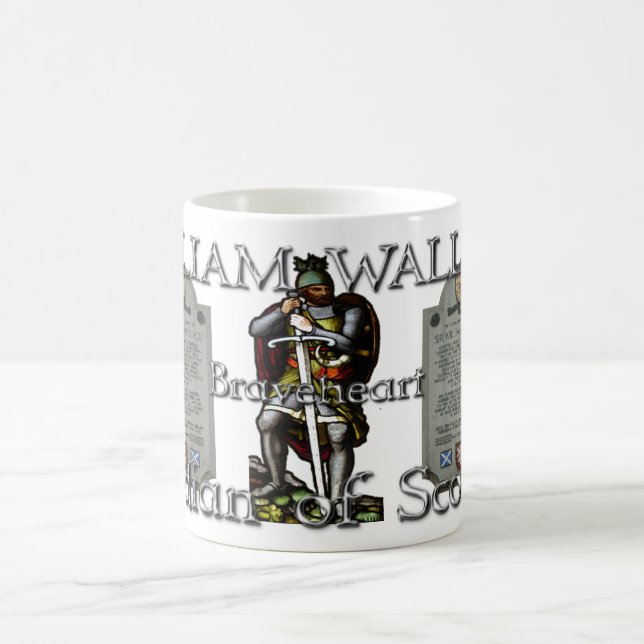 WILLIAM WALLACE BRAVEHEART KAFFEMUGG (Center)