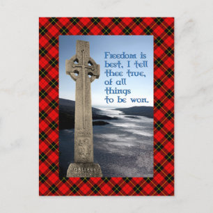 William Wallace Freedom Monument vykort