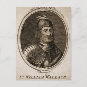 William Wallace Vintage Vykort