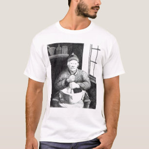 William Wilson som kallas gemensamt Mortel Willie T-shirt