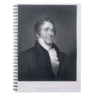 William Wirt (gravyr) Anteckningsbok Med Spiral