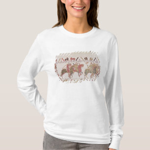 Williams armé som går till Mont Sanktt-Michel Tee Shirt