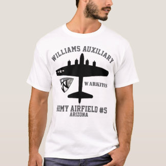 Williams extra armé flygfält #5 t shirt