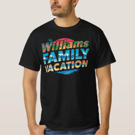 Williams Familjesemester Scenisk Resa T Shirt