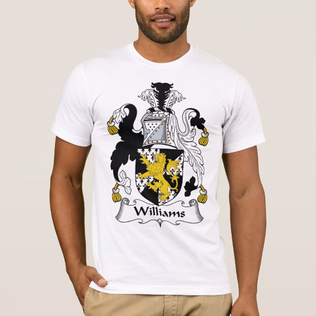Williams familjvapensköld tee shirt (Framsida)
