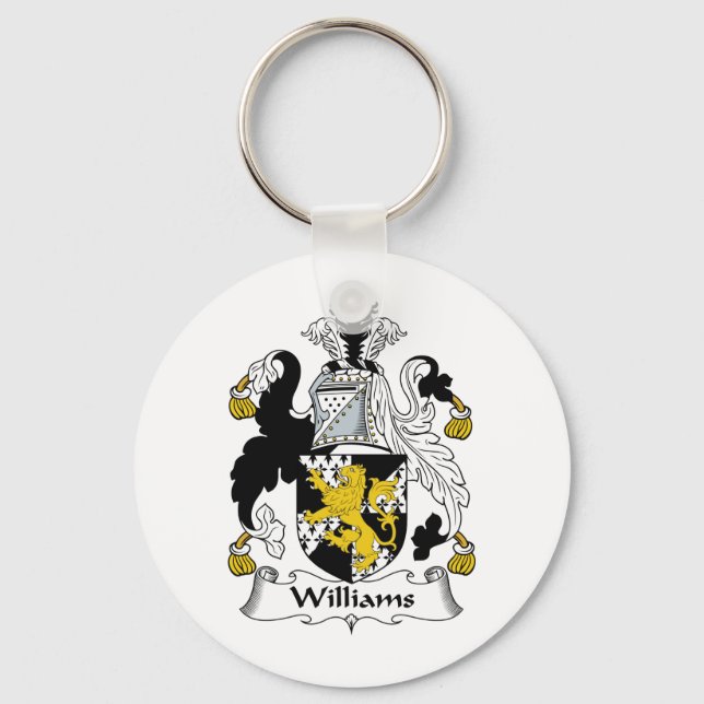 Williams Family Crest Nyckelring (Framsida)