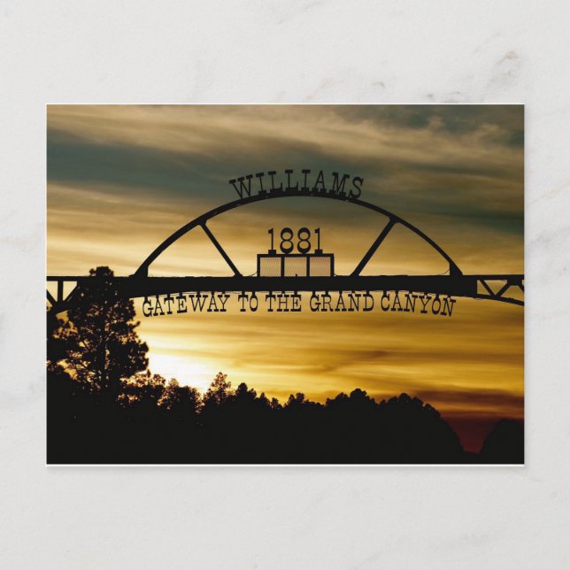 Williams Gateway Vykort (Framsida)