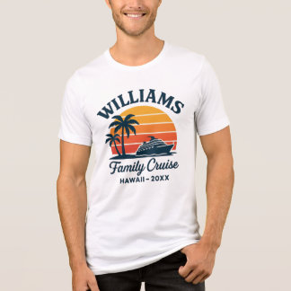 Williams kryssning tropisk semester Hawaï fartyg r T Shirt