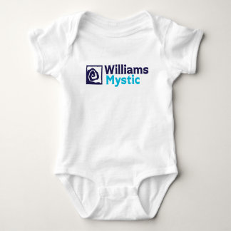 Williams-Mystic logotyp baby bodydress T Shirt