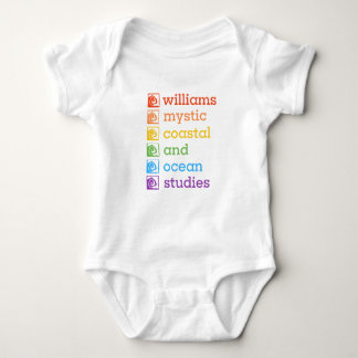 Williams-Mystic Pride Baby One-Biet Outfit T Shirt