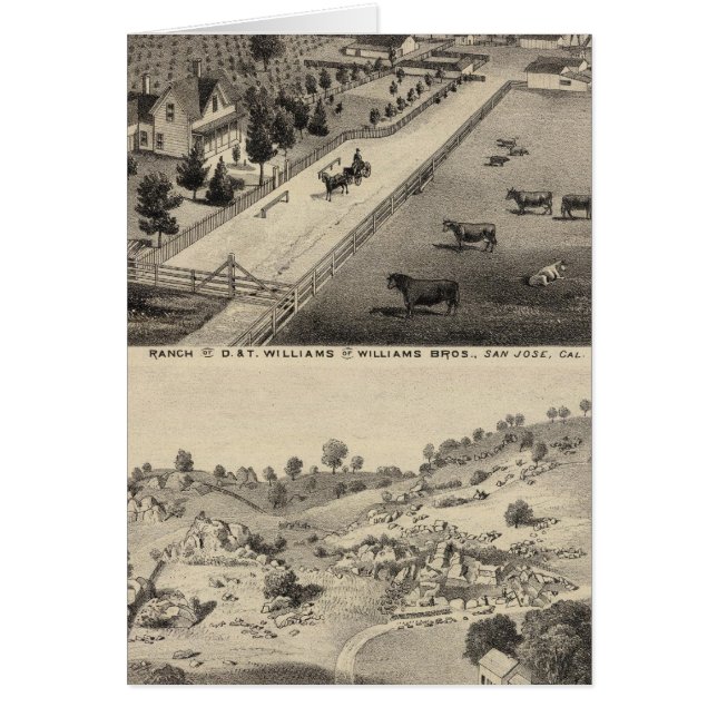 Williams Ranch, Goodrich Quarry Hälsningskort (Framsidan)