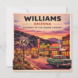 Williams Route 66 Grand Canyon presentkort