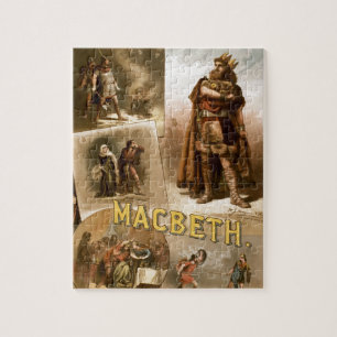 Williams Shakespeare Macbeth Pussel