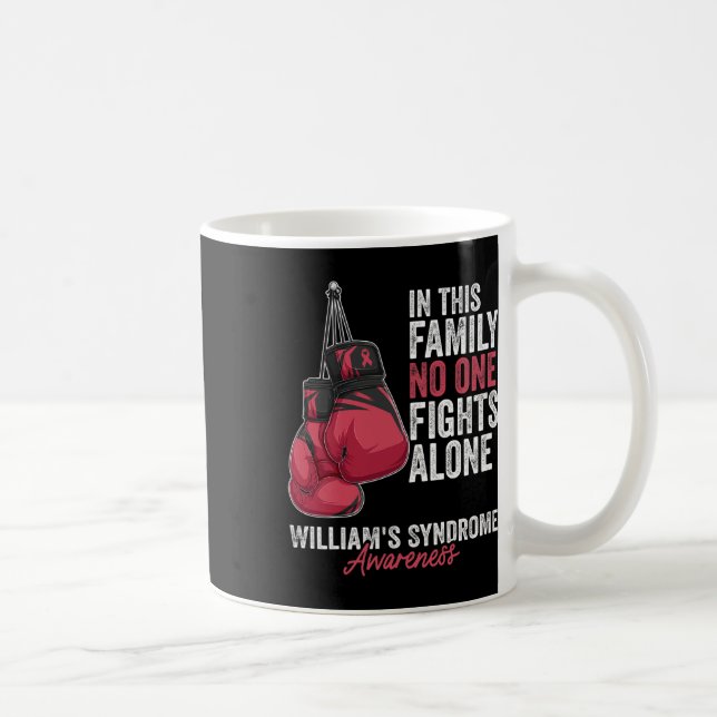 William's syndrom medvetenhetsmånad handskar Burgu Kaffemugg (Höger)