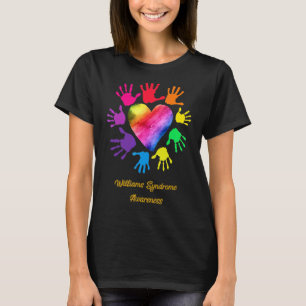 Williams Syndrome Awareness Händer Williams Syndro T Shirt
