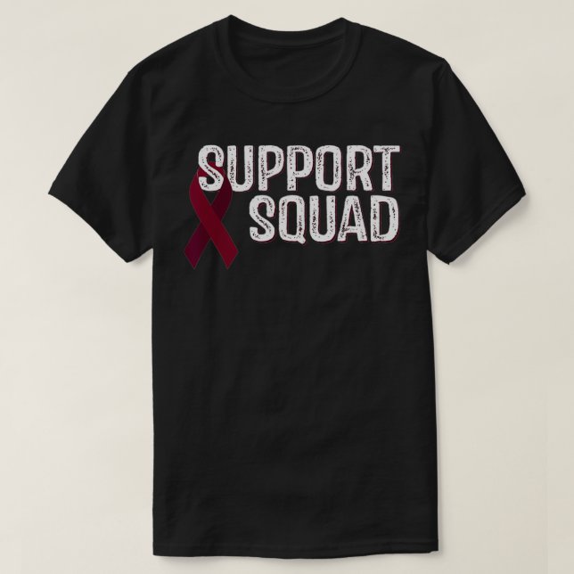 Williams Syndrome Awareness Support Squad T Shirt (Design framsida)