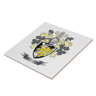 Williams vapensköld kakelplatta