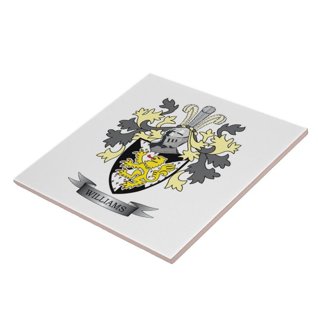 Williams vapensköld kakelplatta (Sidan)