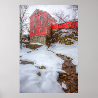 Williams Vatten Mill Poster