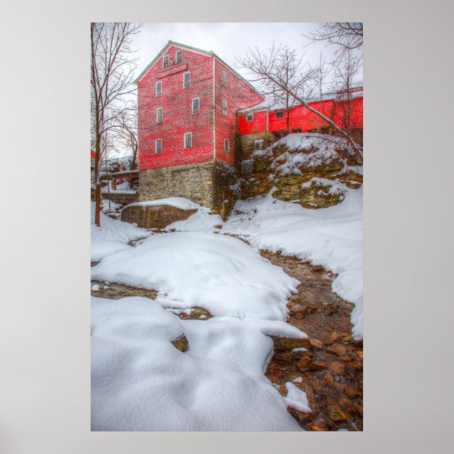 Williams Vatten Mill Poster (Framsidan)