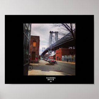 Williamsburg Bridge Brooklyn, NY Poster