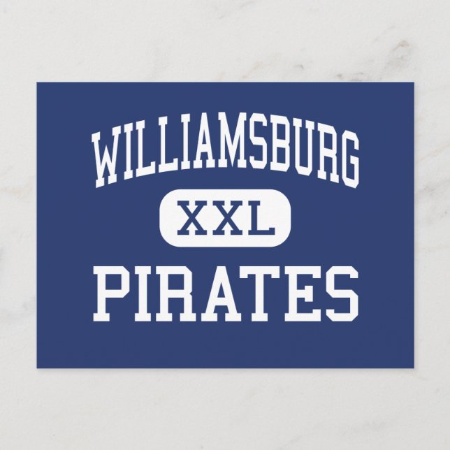 Williamsburg - Pirater - High - Williamsburg Vykort (Framsida)