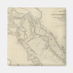 Williamsburg till Vita huset Magnet