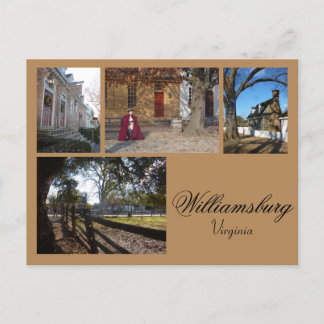 Williamsburg (Virginia) Collage 1 Vykort