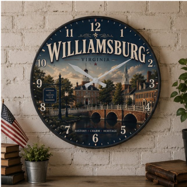 Williamsburg Virginia Stor Klocka (Skapare uppladdad)