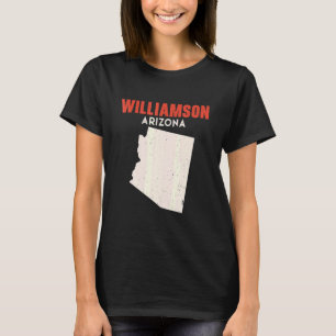 Williamson Arizona USA State America Travel Arizon T Shirt
