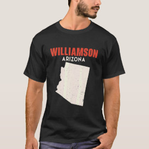 Williamson Arizona USA State America Travel Arizon T Shirt