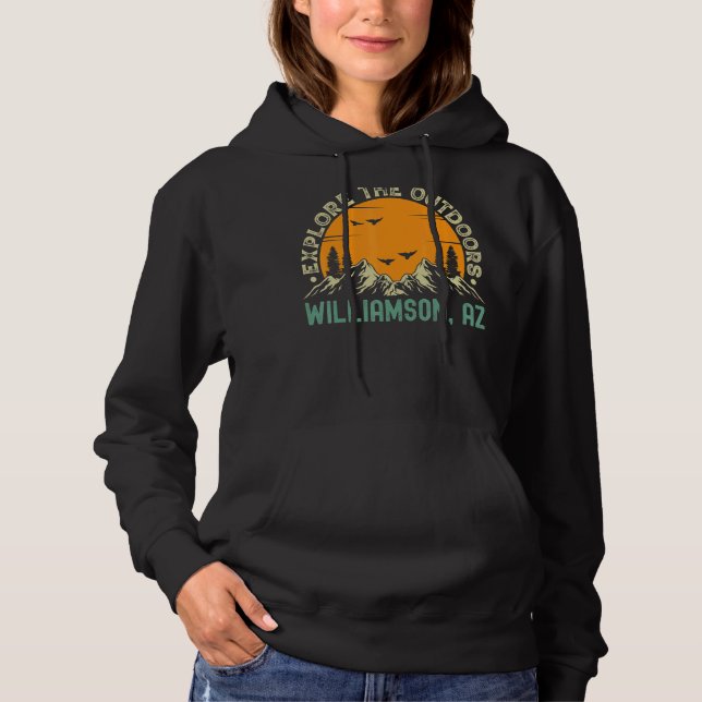 Williamson Arizona utforska utomhusdörrarna T Shirt (Framsida)