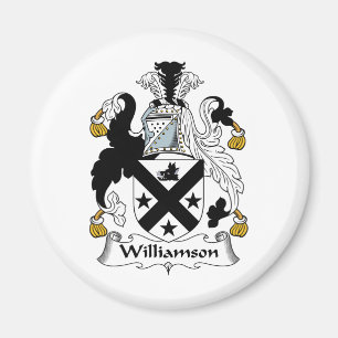 Williamson familjvapensköld magnet