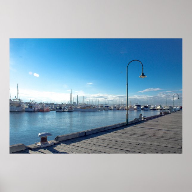 Williamstown wharf poster (Framsidan)