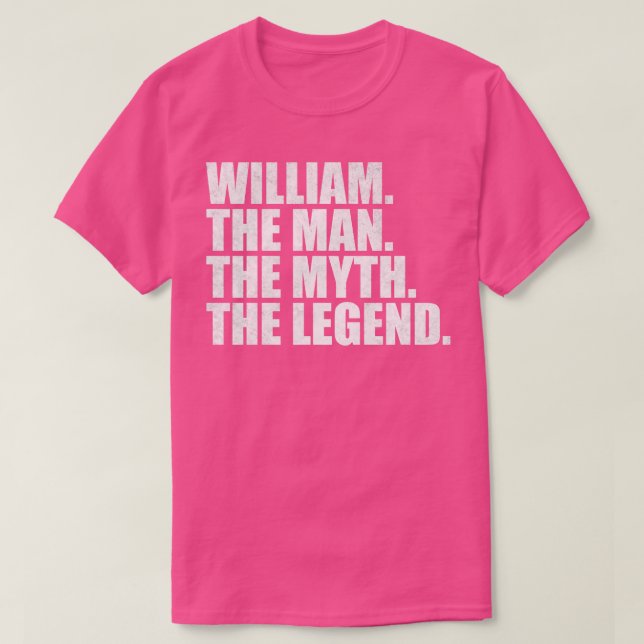 WilliamWilliam Namn William given namn T Shirt (Design framsida)