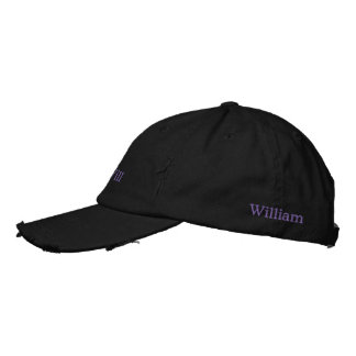 Willian Namn Embroidered Broderad Keps
