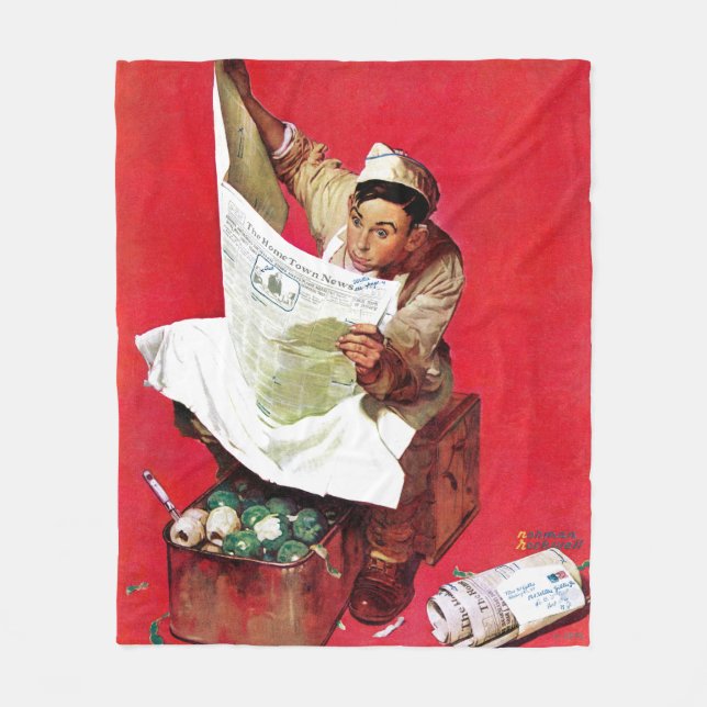 Willie Gillis on K.P Fleecefilt (Framsidan)