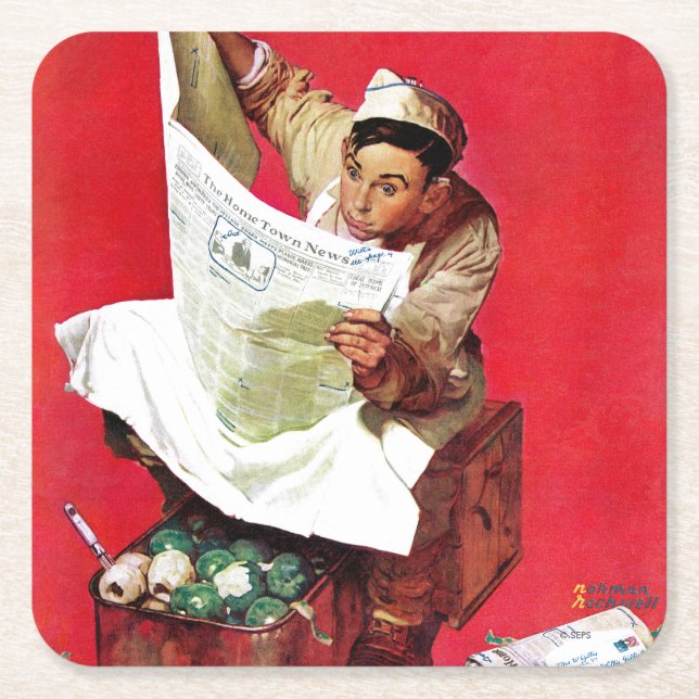 Willie Gillis on K.P Underlägg Papper Kvadrat (Framsidan)