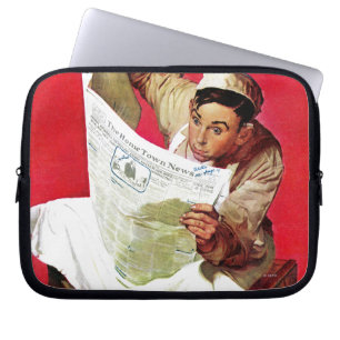Willie Gillis på K.P Laptop Sleeve