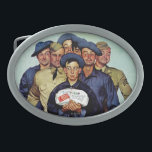 Willie Gillis paket hemifrån<br><div class="desc">Konstnär: Den Norman Rockwell | armén som var privat med omsorgpaket, skuggade vid överman</div>