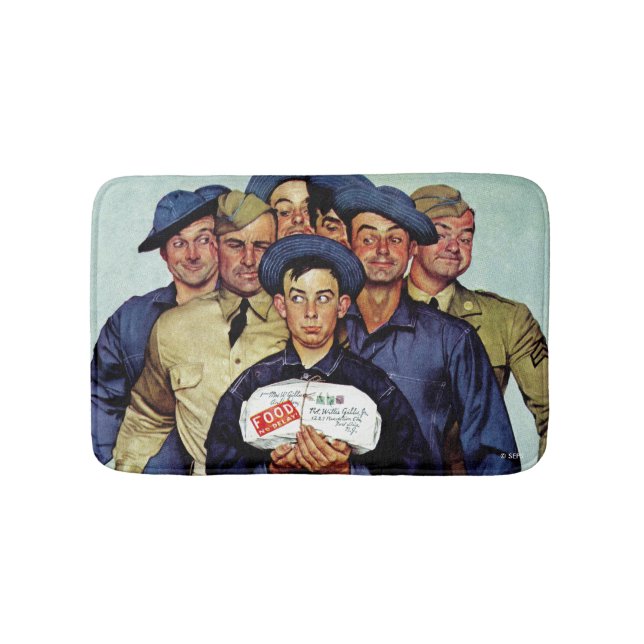 Willie Gillis paket hemifrån Badrumsmatta (Framsidan)