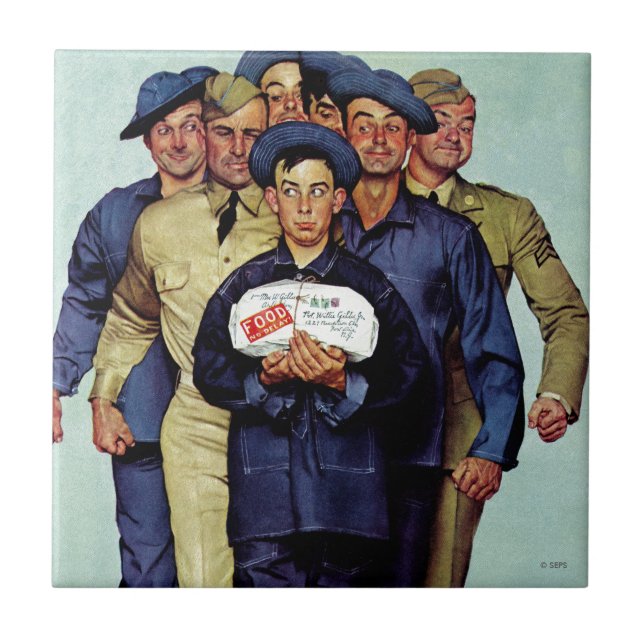 Willie Gillis paket hemifrån Kakelplatta (Framsidan)