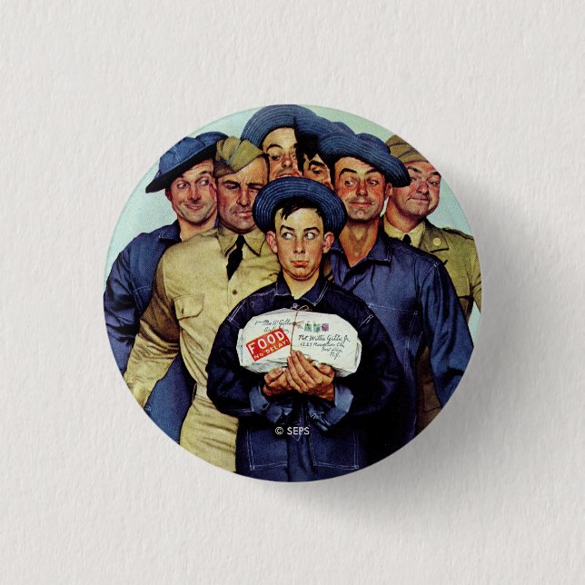 Willie Gillis paket hemifrån Knapp (Framsida)