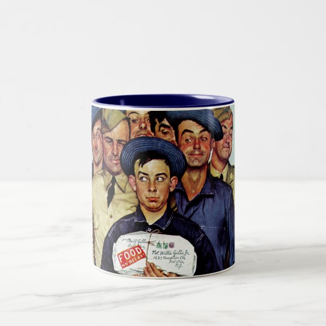 Willie Gillis paket hemifrån Två-Tonad Mugg (Center)