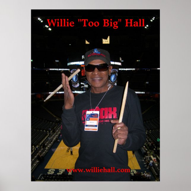 Willie Hall Poster (Framsidan)