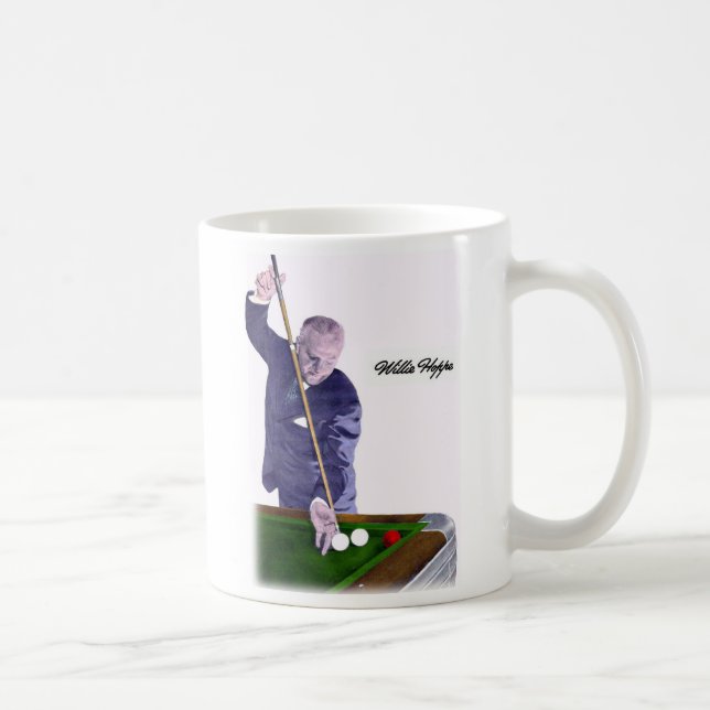 Willie Hoppe biljard Kaffemugg (Höger)