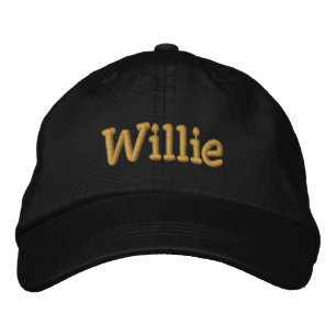 Willie Personlig Baseball Cap / Hat Broderad Keps