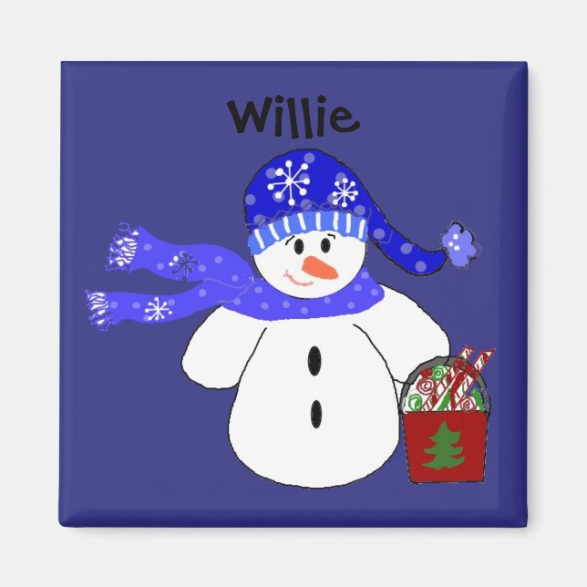 Willie - Platshållare Magnet (Framsidan)