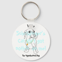 Willie the Hypothetical Hund Keychain